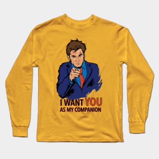Doctor Who Want You Long Sleeve T-Shirt